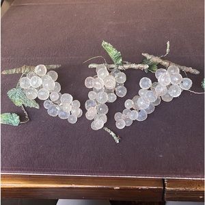 #MCM lucite grape clusters